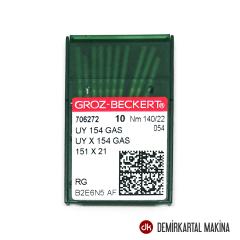 UY 154 GAS Nm 140/22 Curved Overlock Machine Needle